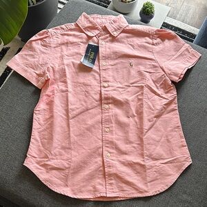 NWT Polo Ralph Lauren Short-Sleeve Oxford Shirt